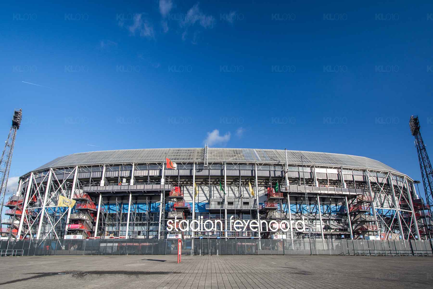 Ga je mee - Feyenoord Stadion de Kuip - Fotobehang Feyenoord
