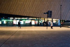 Centraal Station bij nacht 2 - Rotterdam Centraal Station