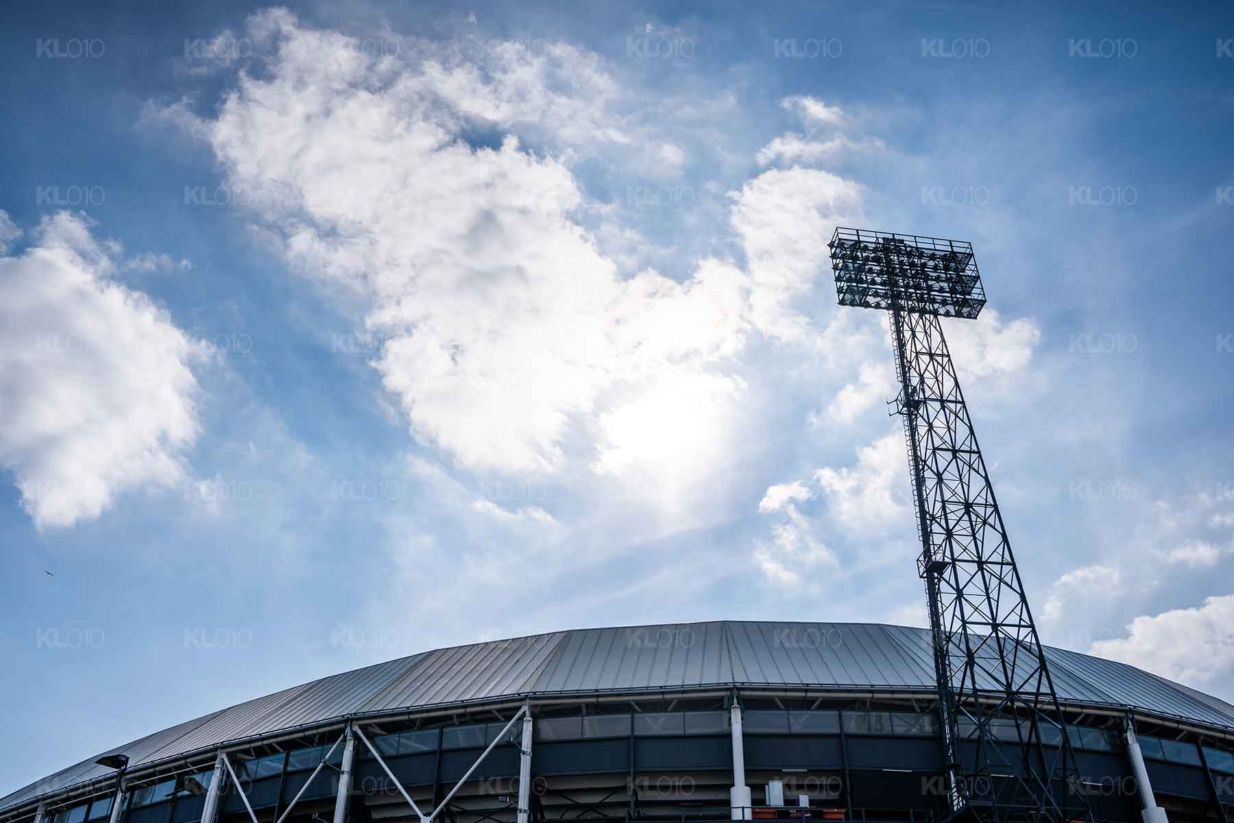 De mast van de Kuip - Stadion Feyenoord