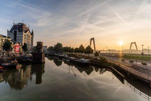 Het Wittehuis en Willems aan de haven - Foto Haven Rotterdam