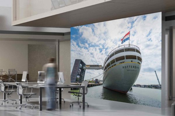 SS Rotterdam - Foto Stoomschip Rotterdam