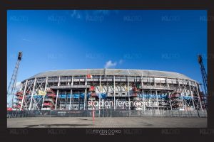 Voetbalstadion Feyenoord poster - De Kuip